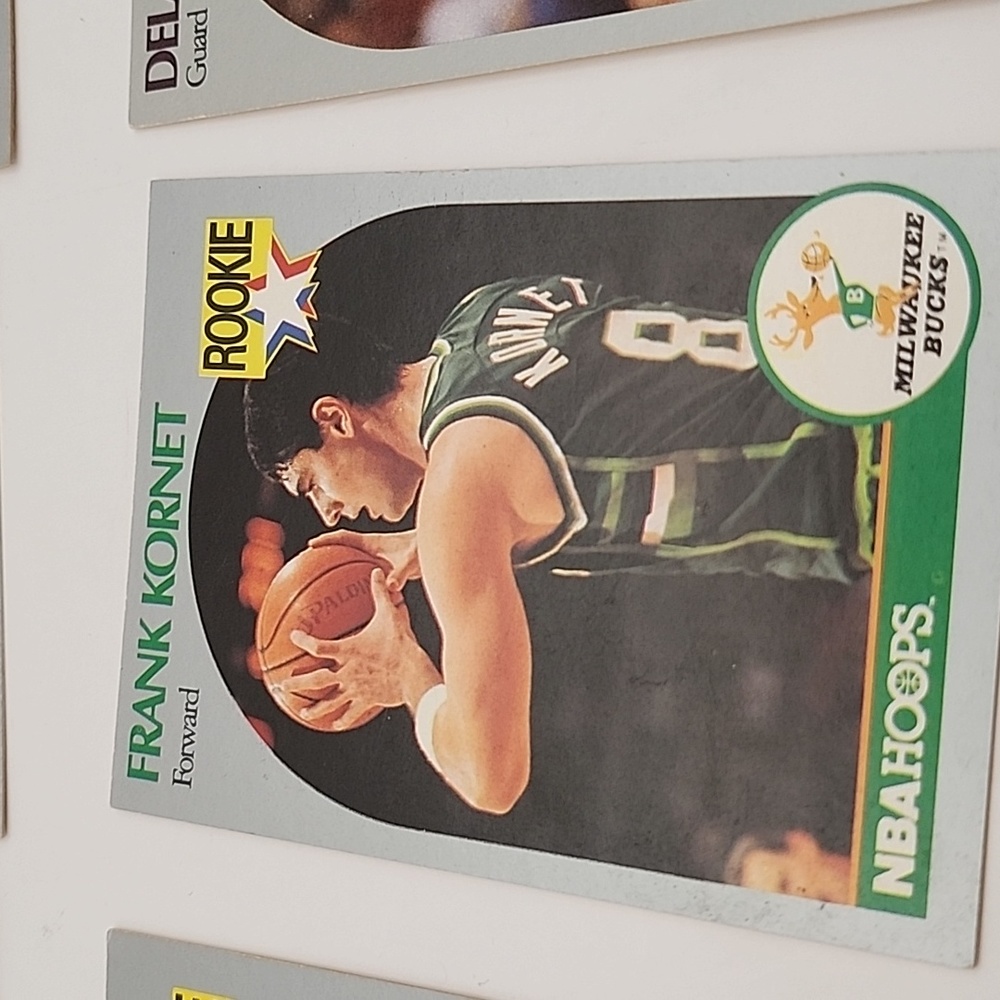 1990 NBA Hoops Rookie Cards 9 Count - Picture 6 of 16